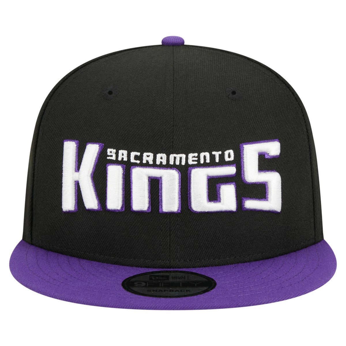 New Era Sacramento Kings Jersey Hook Statement Edition 9FIFTY Snapback Hat Black/Purple