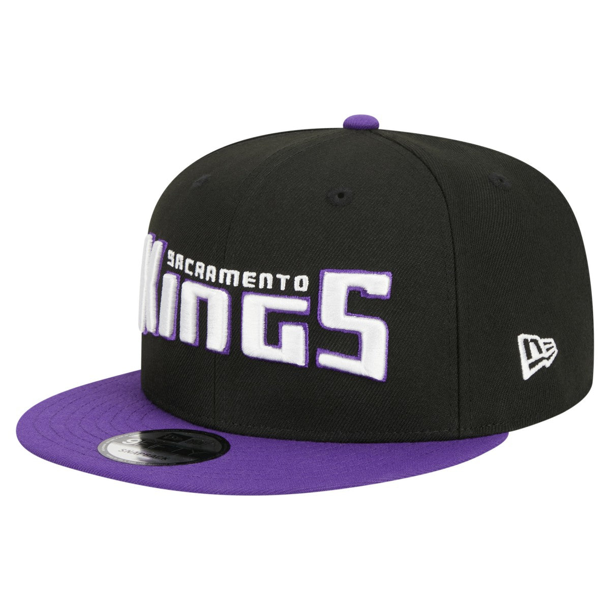 New Era Sacramento Kings Jersey Hook Statement Edition 9FIFTY Snapback Hat Black/Purple