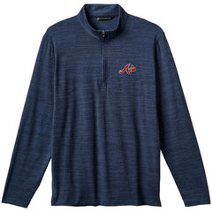 Atlanta Braves TravisMathew The Heater Quarter-Zip Pullover Top Sale
