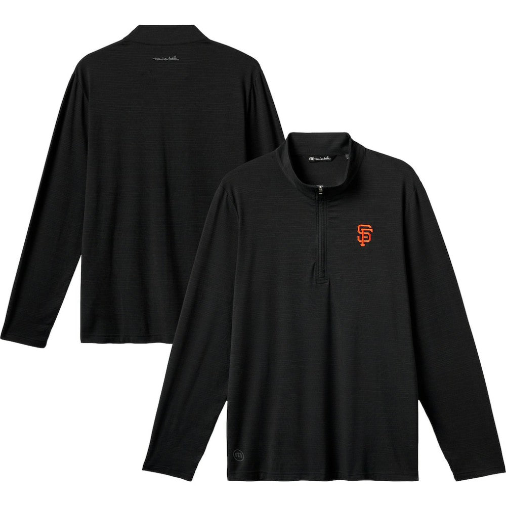 San Francisco Giants TravisMathew The Heater Quarter-Zip Pullover Top for sale