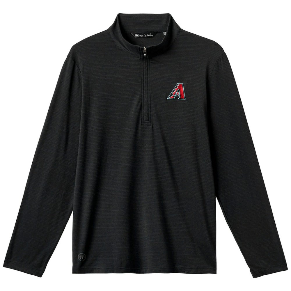 Arizona Diamondbacks TravisMathew The Heater Quarter-Zip Pullover Top Outlet