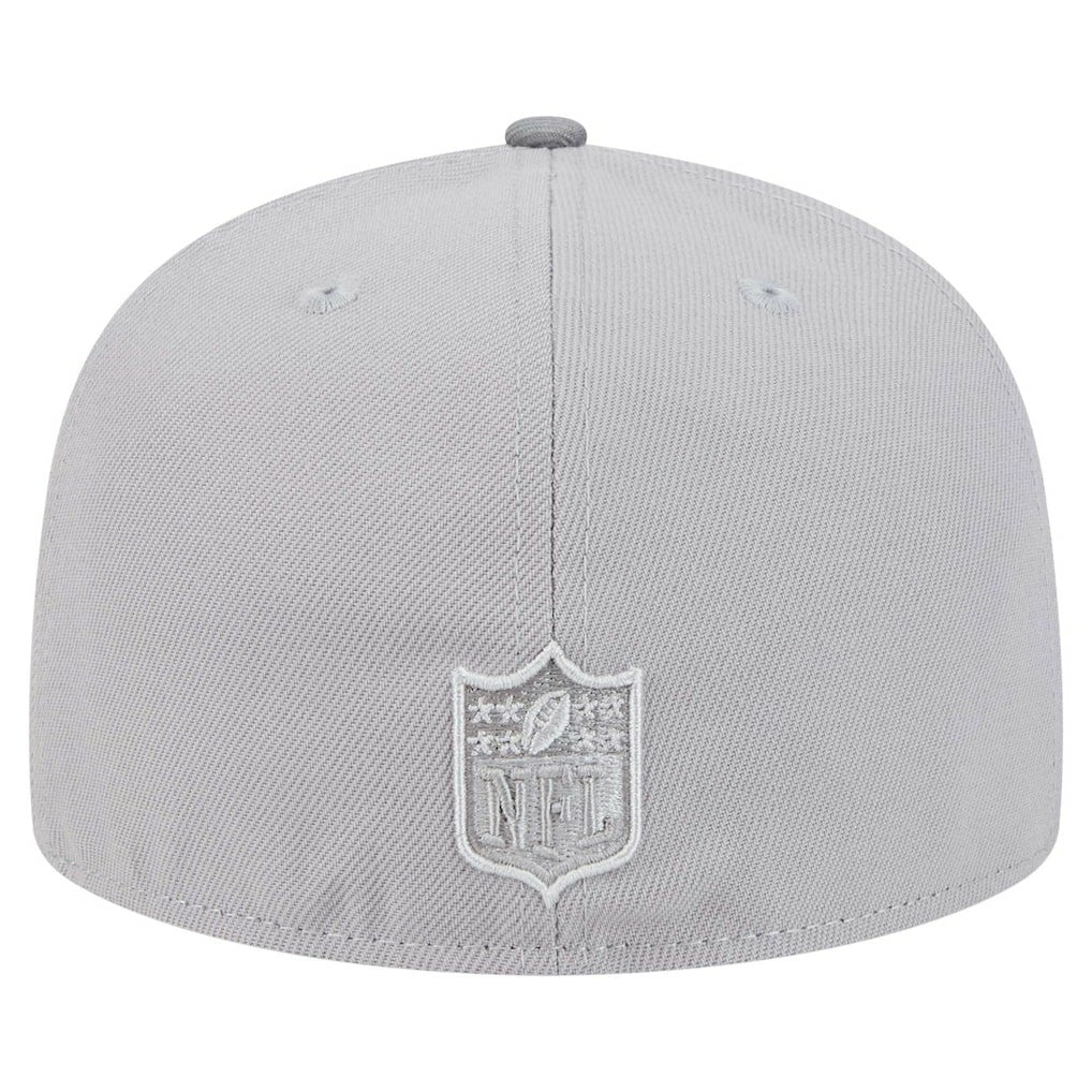 Atlanta Falcons New Era Iron Cloud 59FIFTY Fitted Hat - Gray/Graphite - NFL