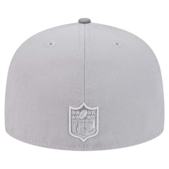 New York Jets New Era Iron Cloud 59FIFTY Fitted Hat - Gray/Graphite - NFL