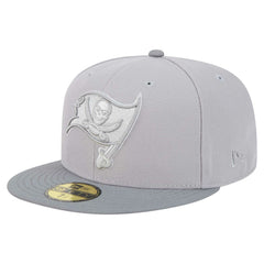 Tampa Bay Buccaneers New Era Iron Cloud 59FIFTY Fitted Hat - Gray/Graphite - NFL