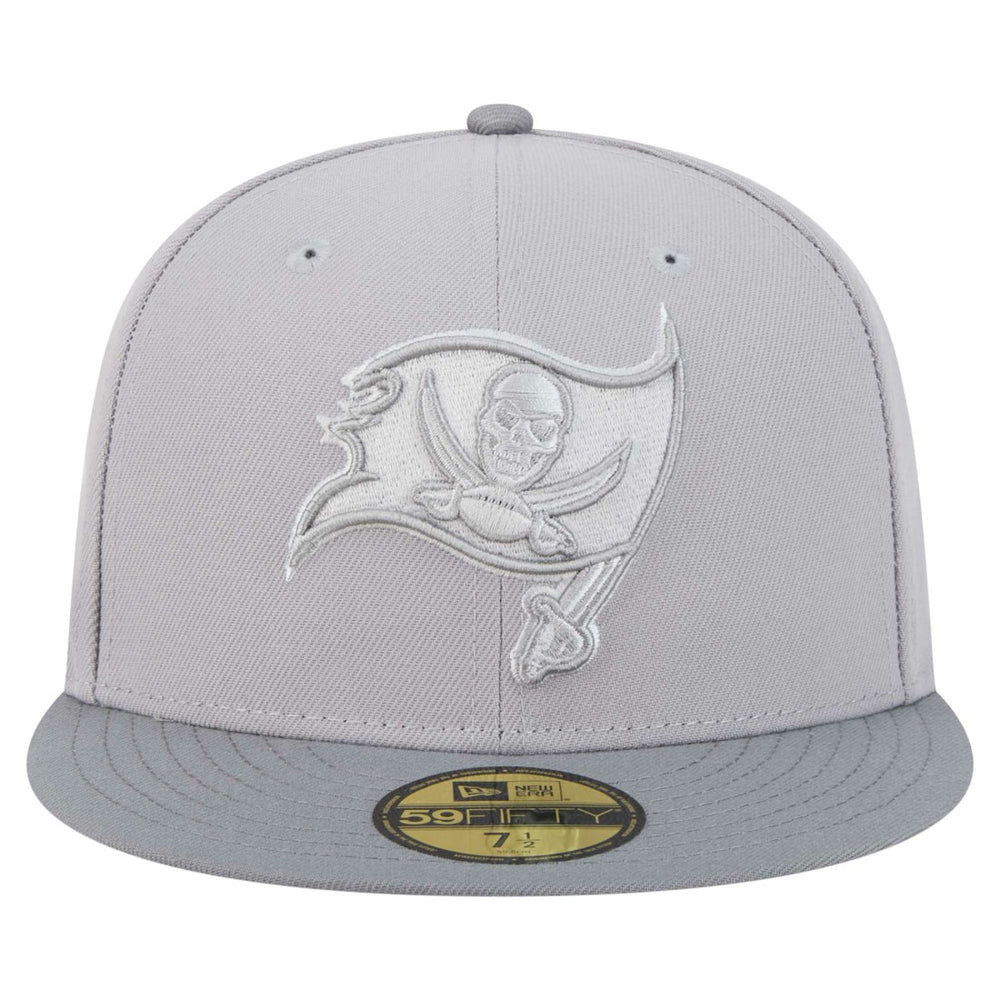 Tampa Bay Buccaneers New Era Iron Cloud 59FIFTY Fitted Hat - Gray/Graphite - NFL