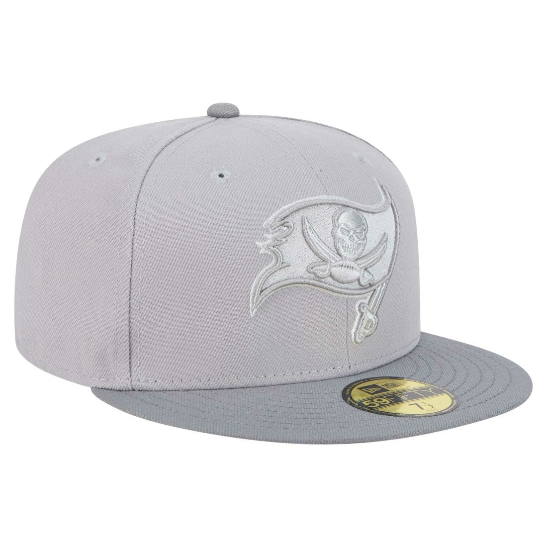Tampa Bay Buccaneers New Era Iron Cloud 59FIFTY Fitted Hat - Gray/Graphite - NFL