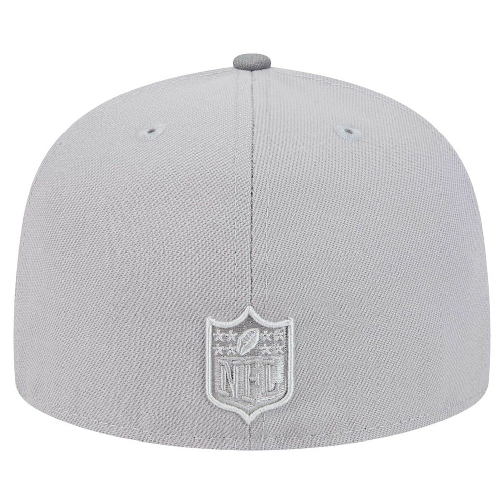 Philadelphia Eagles New Era Iron Cloud 59FIFTY Fitted Hat - Gray/Graphite - NFL