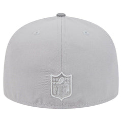 Detroit Lions New Era Iron Cloud 59FIFTY Fitted Hat - Gray/Graphite - NFL
