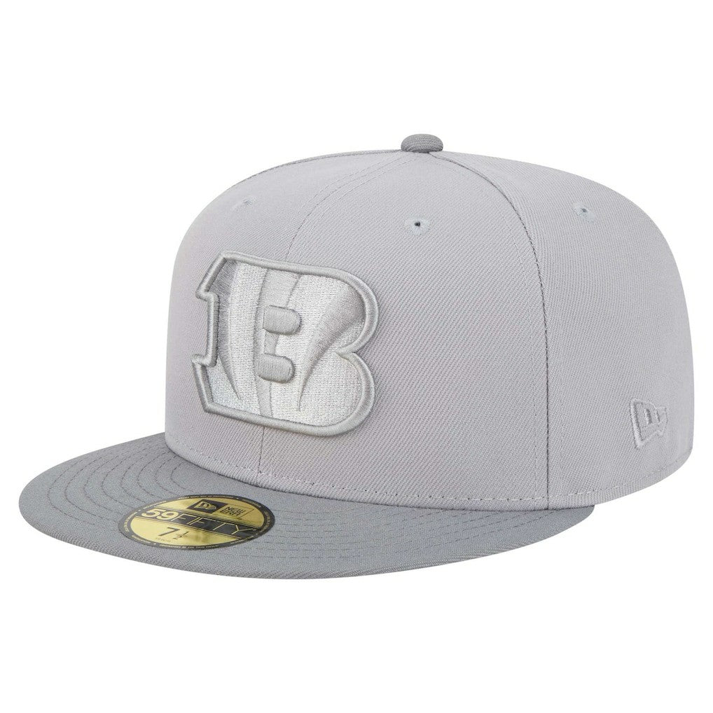 Cincinnati Bengals New Era Iron Cloud 59FIFTY Fitted Hat - Gray/Graphite - NFL