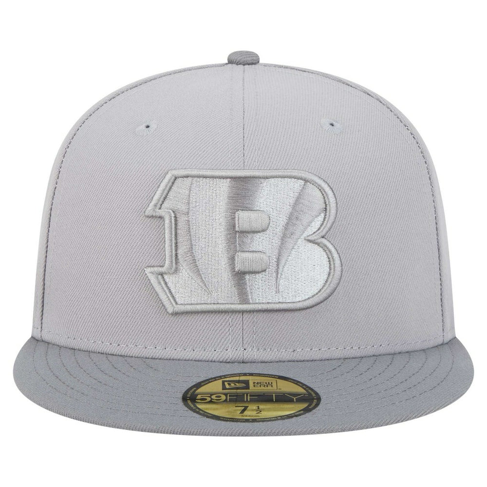 Cincinnati Bengals New Era Iron Cloud 59FIFTY Fitted Hat - Gray/Graphite - NFL