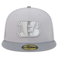 Cincinnati Bengals New Era Iron Cloud 59FIFTY Fitted Hat - Gray/Graphite - NFL