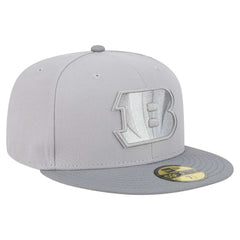 Cincinnati Bengals New Era Iron Cloud 59FIFTY Fitted Hat - Gray/Graphite - NFL