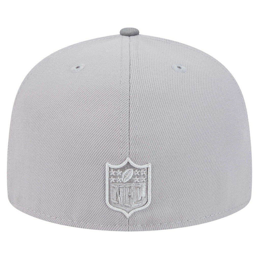 Pittsburgh Steelers New Era Iron Cloud 59FIFTY Fitted Hat - Gray/Graphite - NFL