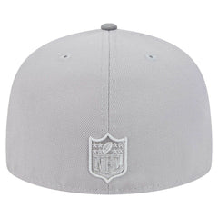 Pittsburgh Steelers New Era Iron Cloud 59FIFTY Fitted Hat - Gray/Graphite - NFL