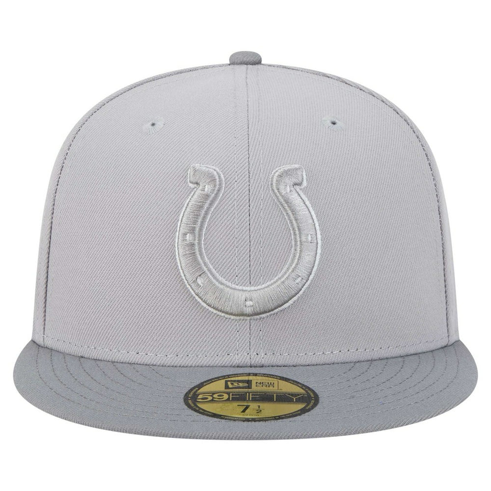 Indianapolis Colts New Era Iron Cloud 59FIFTY Fitted Hat - Gray/Graphite - NFL