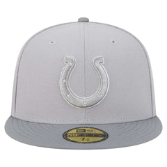 Indianapolis Colts New Era Iron Cloud 59FIFTY Fitted Hat - Gray/Graphite - NFL
