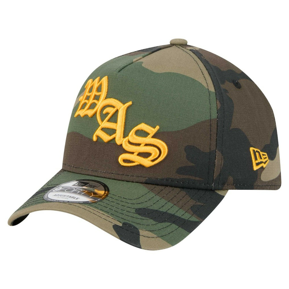 Washington Commanders New Era Mystic Camo A-Frame 9FORTY Adjustable Hat - Camo - NFL