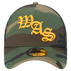 Washington Commanders New Era Mystic Camo A-Frame 9FORTY Adjustable Hat - Camo - NFL
