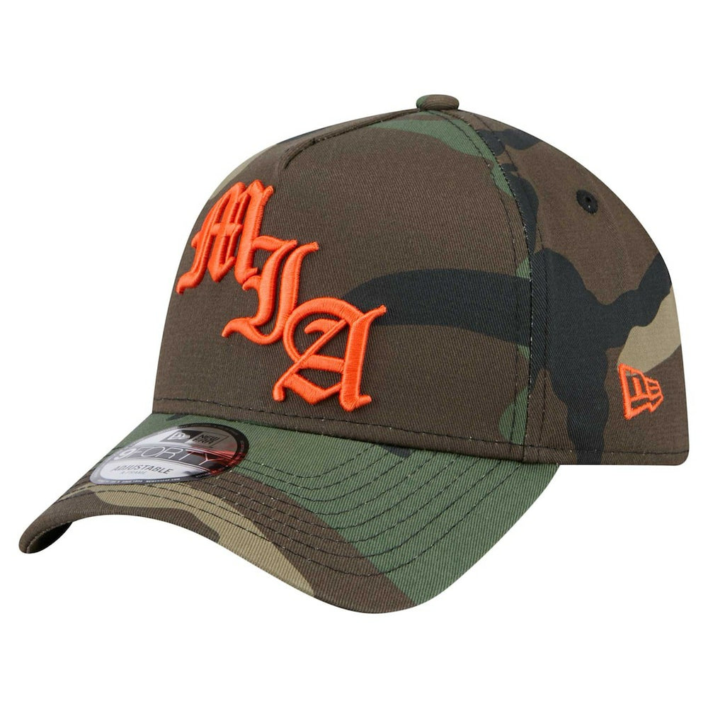 Miami Dolphins New Era Mystic Camo A-Frame 9FORTY Adjustable Hat - Camo - NFL