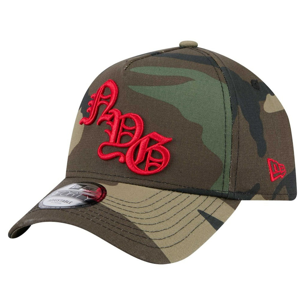New York Giants New Era Mystic Camo A-Frame 9FORTY Adjustable Hat - Camo - NFL