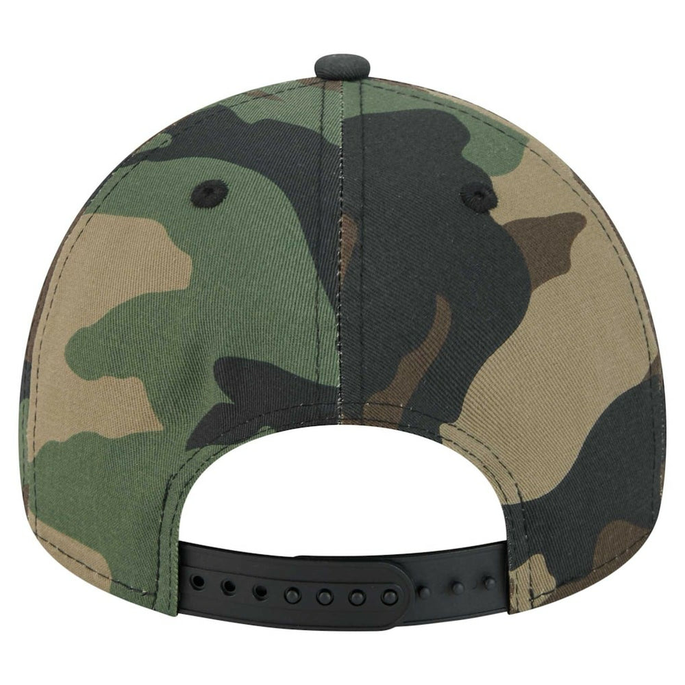 Pittsburgh Steelers New Era Mystic Camo A-Frame 9FORTY Adjustable Hat - Camo - NFL