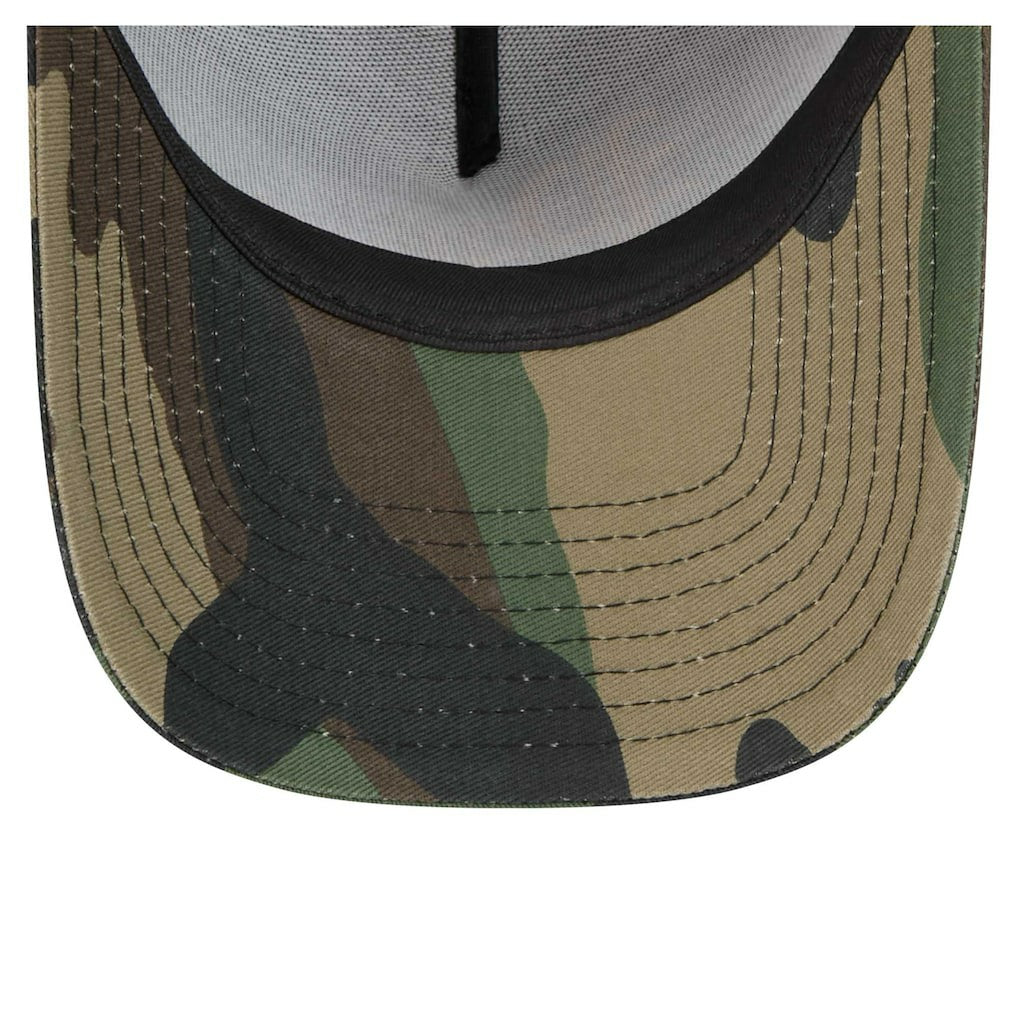 Pittsburgh Steelers New Era Mystic Camo A-Frame 9FORTY Adjustable Hat - Camo - NFL