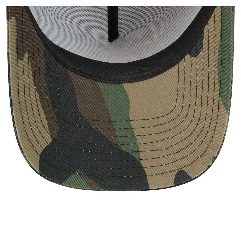Pittsburgh Steelers New Era Mystic Camo A-Frame 9FORTY Adjustable Hat - Camo - NFL