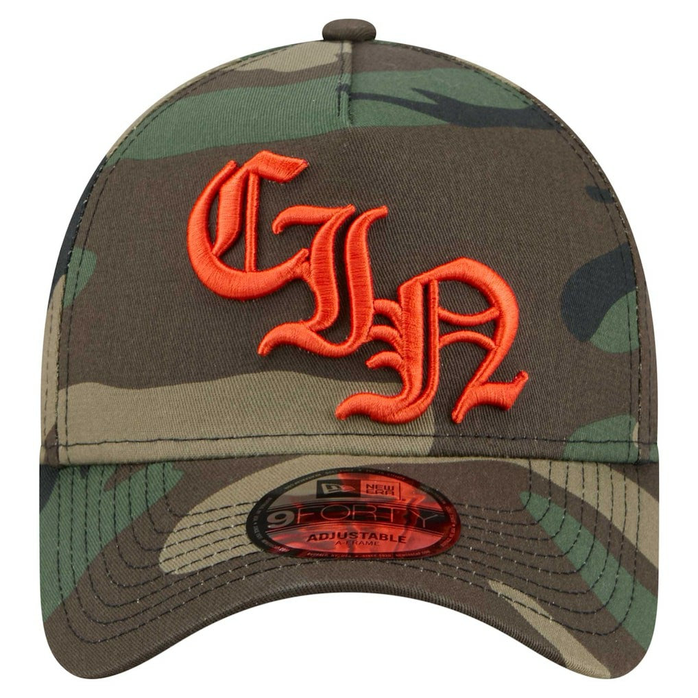 Cincinnati Bengals New Era Mystic Camo A-Frame 9FORTY Adjustable Hat - Camo - NFL