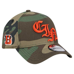 Cincinnati Bengals New Era Mystic Camo A-Frame 9FORTY Adjustable Hat - Camo - NFL