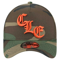 Cleveland Browns New Era Mystic Camo A-Frame 9FORTY Adjustable Hat - Camo - NFL