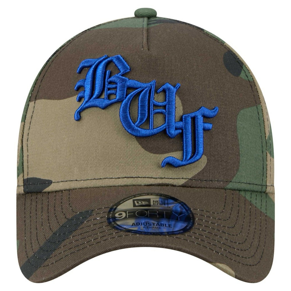 Buffalo Bills New Era Mystic Camo A-Frame 9FORTY Adjustable Hat - Camo - NFL