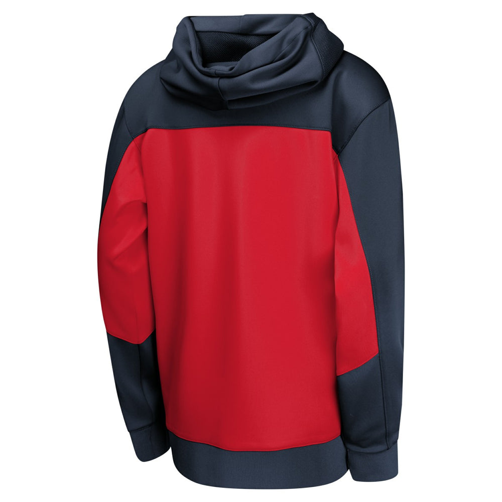 Nike Washington Wizards Youth Authentic On-Court Showtime Performance Full-Zip Hoodie Navy/Red