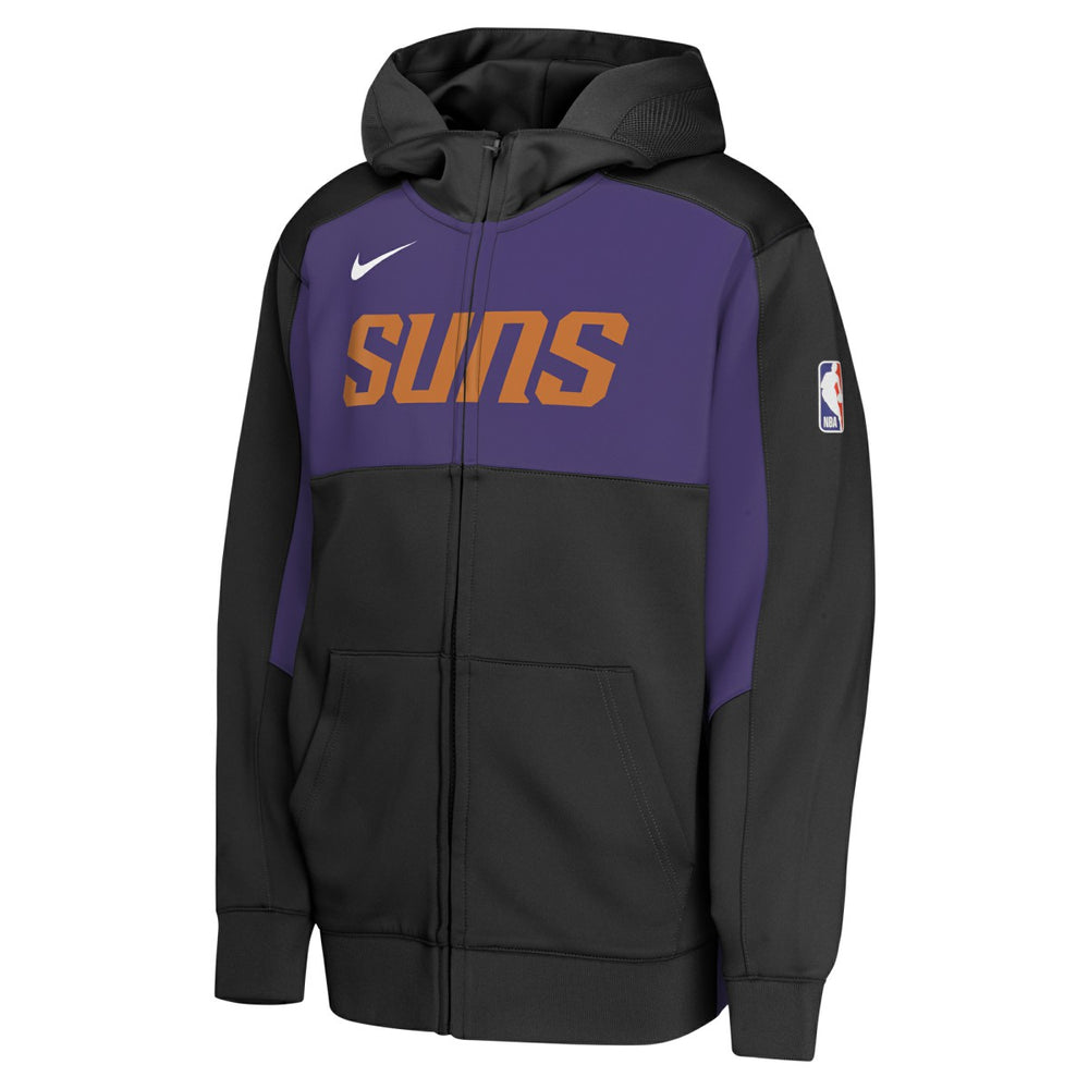 Nike Phoenix Suns Youth Authentic On-Court Showtime Performance Full-Zip Hoodie Black/Purple
