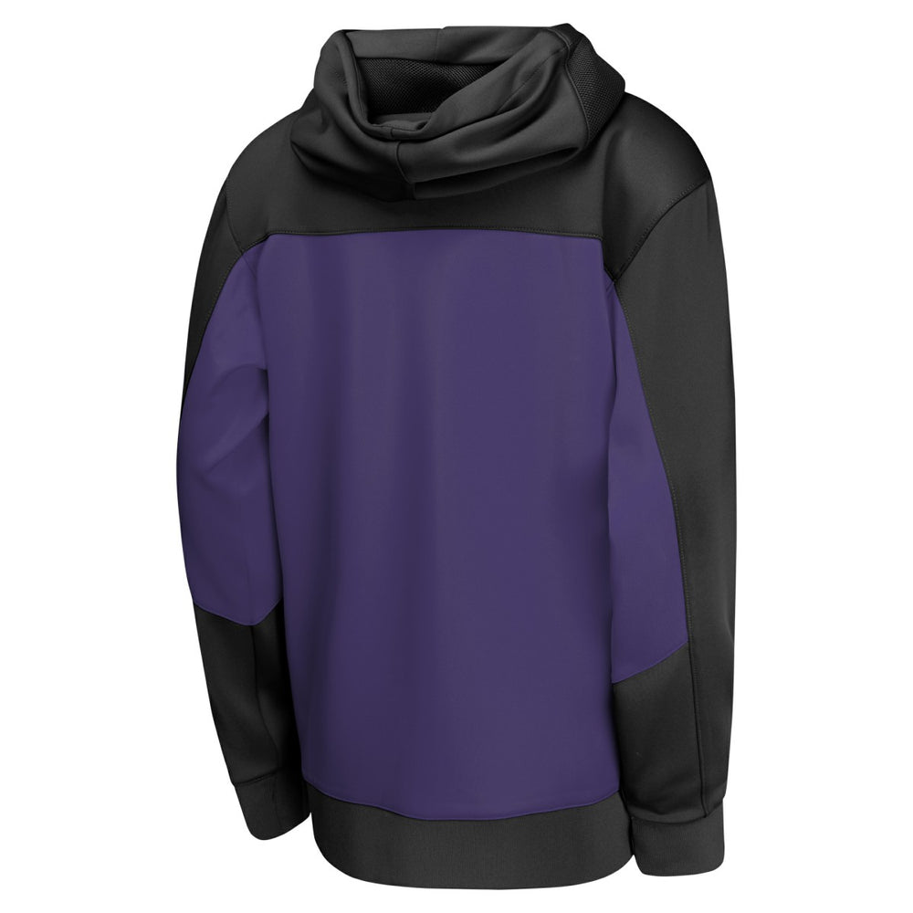 Nike Phoenix Suns Youth Authentic On-Court Showtime Performance Full-Zip Hoodie Black/Purple