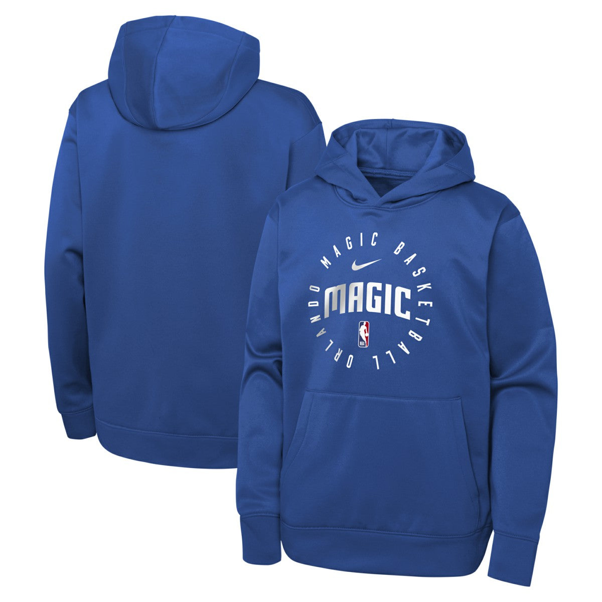 Nike Orlando Magic Youth Performance Practice Spotlight Pullover Hoodie Blue