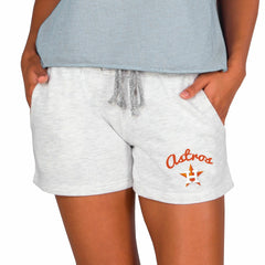 Houston Astros Concepts Sport Women's Mainstream French Terry Tri-Blend Shorts Sale