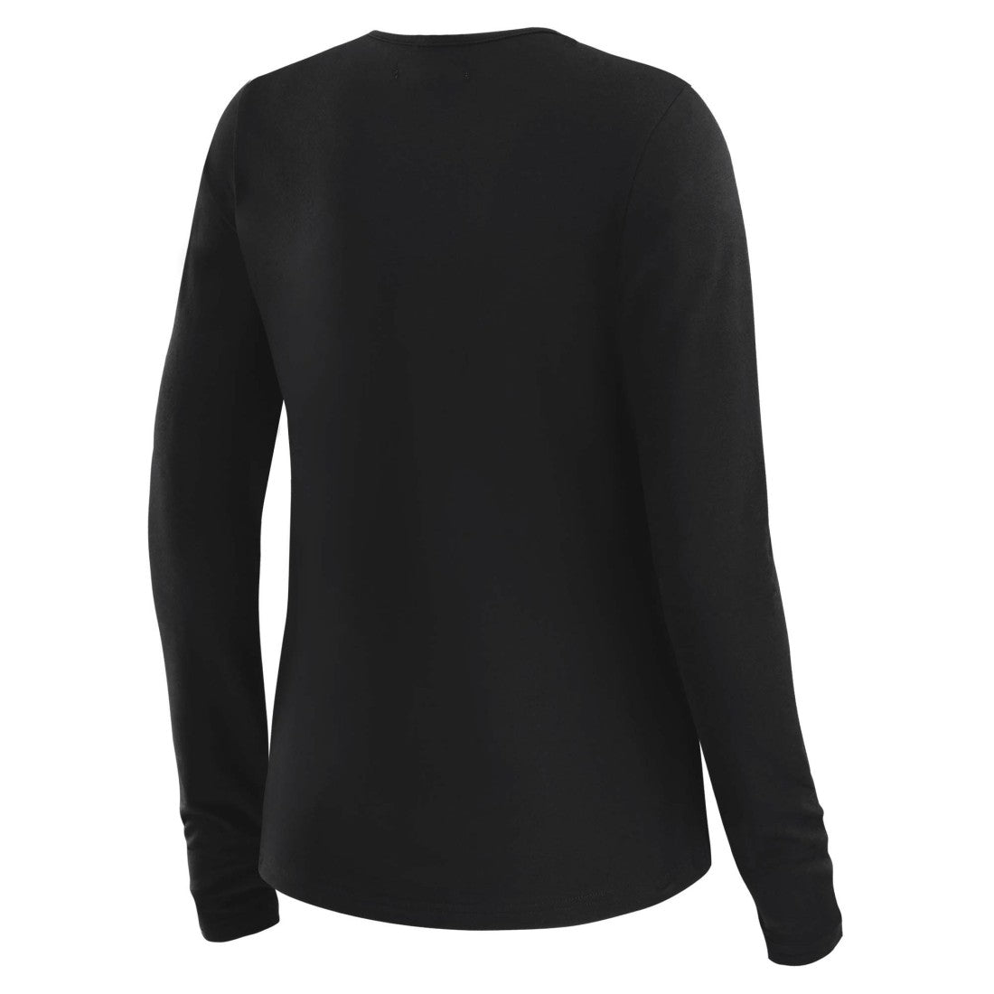 Seattle Seahawks WEAR by Erin Andrews x Gracie Hunt Women's Mesh Panel Long Sleeve T-Shirt - Black - NFL