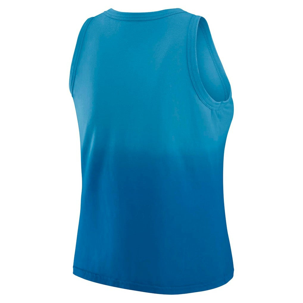 Los Angeles Chargers WEAR by Erin Andrews x Gracie Hunt Women's Ombre Tank Top - Blue - NFL