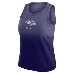 Baltimore Ravens WEAR by Erin Andrews x Gracie Hunt Women's Ombre Tank Top - Purple - NFL