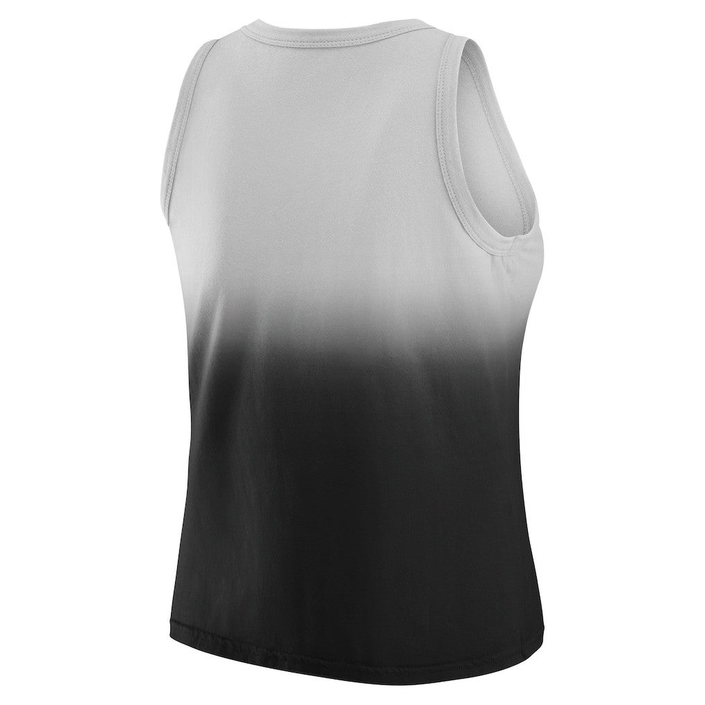 Las Vegas Raiders WEAR by Erin Andrews x Gracie Hunt Women's Ombre Tank Top - Black - NFL