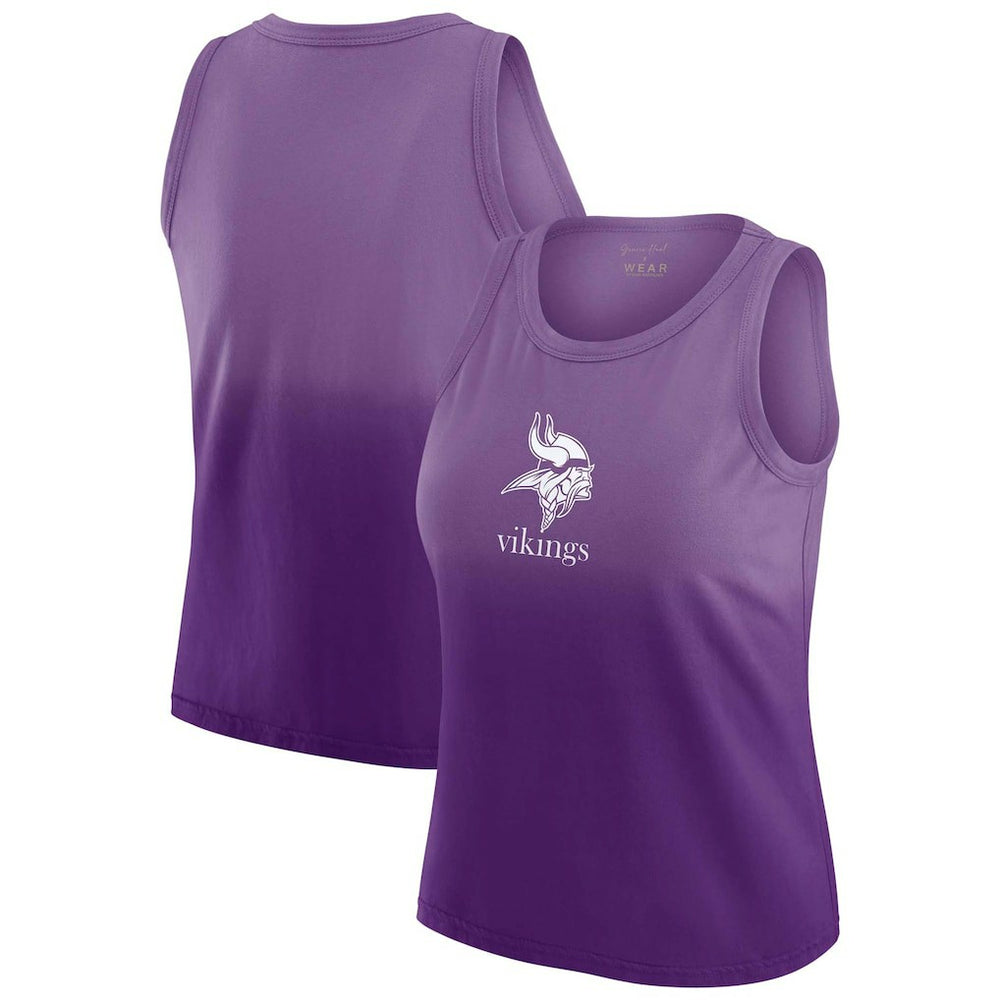 Minnesota Vikings WEAR by Erin Andrews x Gracie Hunt Women's Ombre Tank Top - Purple - NFL