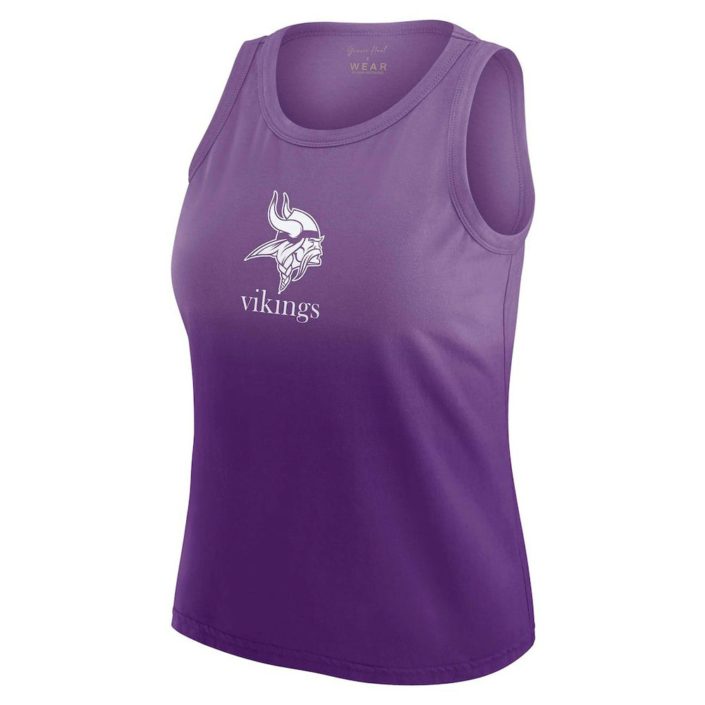 Minnesota Vikings WEAR by Erin Andrews x Gracie Hunt Women's Ombre Tank Top - Purple - NFL