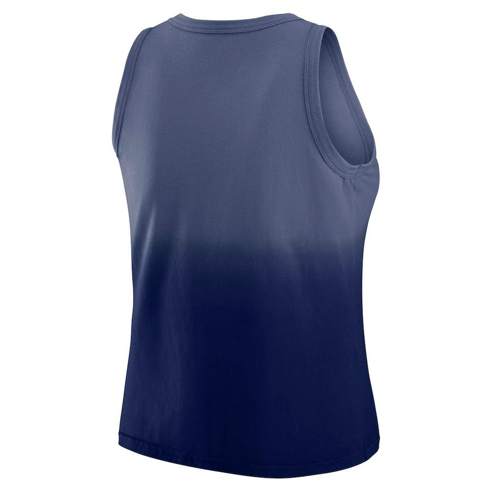 New York Giants WEAR by Erin Andrews x Gracie Hunt Women's Ombre Tank Top - Navy - NFL
