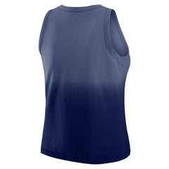 New York Giants WEAR by Erin Andrews x Gracie Hunt Women's Ombre Tank Top - Navy - NFL