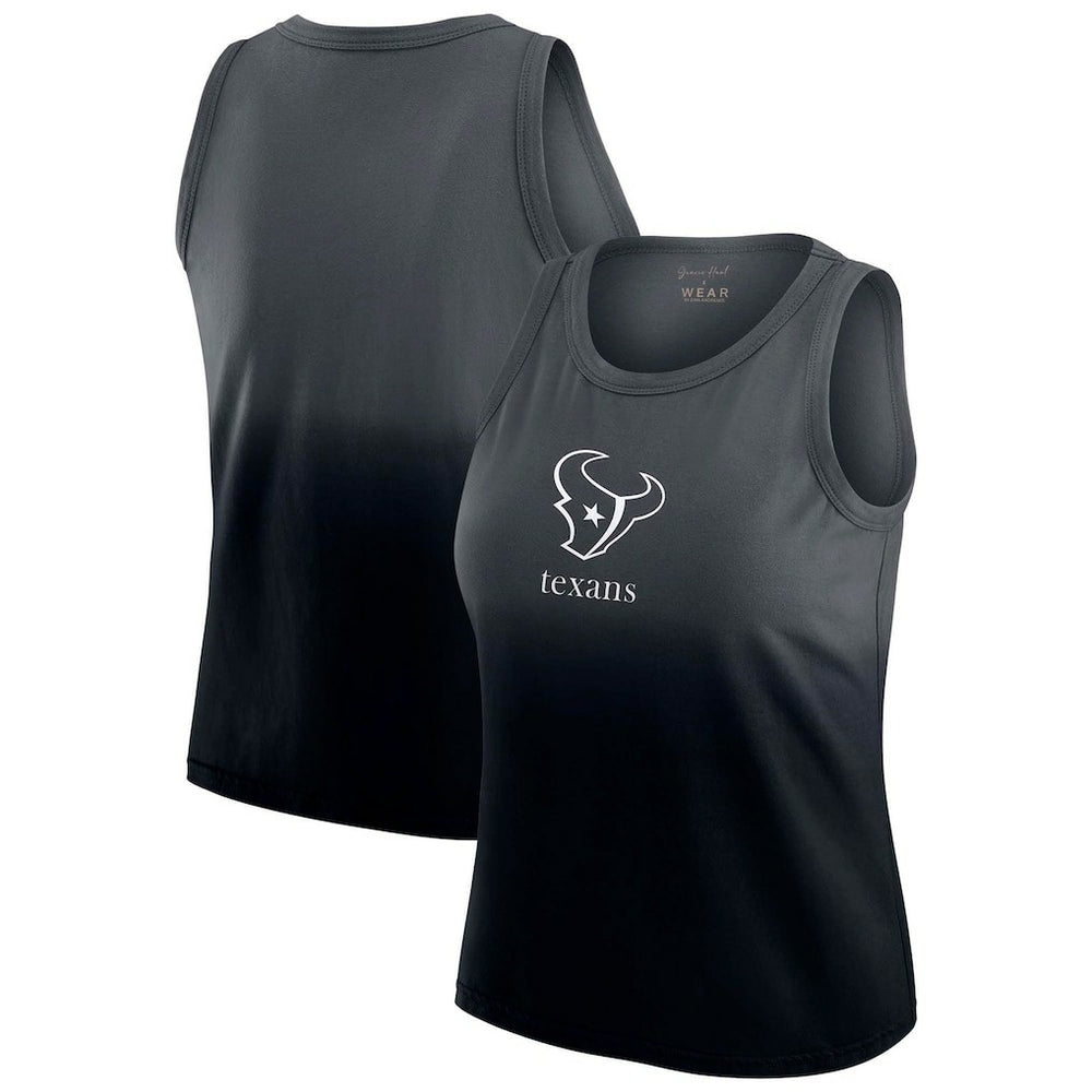 Houston Texans WEAR by Erin Andrews x Gracie Hunt Women's Ombre Tank Top - Navy - NFL