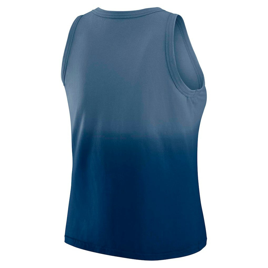 Indianapolis Colts WEAR by Erin Andrews x Gracie Hunt Women's Ombre Tank Top - Heather Navy - NFL