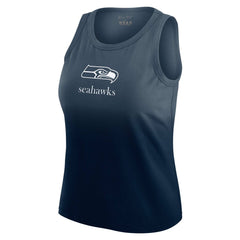 Seattle Seahawks WEAR by Erin Andrews x Gracie Hunt Women's Ombre Tank Top - Navy - NFL