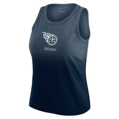 Tennessee Titans WEAR by Erin Andrews x Gracie Hunt Women's Ombre Tank Top - Navy - NFL