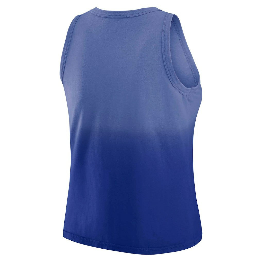 Los Angeles Rams WEAR by Erin Andrews x Gracie Hunt Women's Ombre Tank Top - Royal - NFL