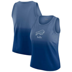 Buffalo Bills WEAR by Erin Andrews x Gracie Hunt Women's Ombre Tank Top - Royal - NFL